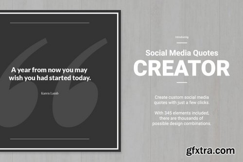 Social Media Quote Creator