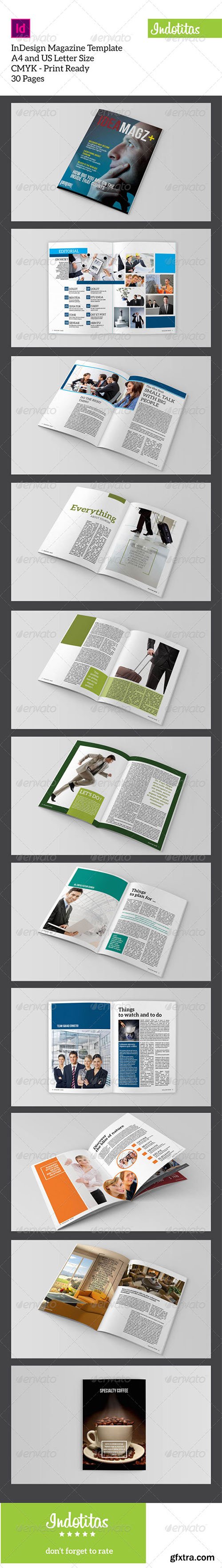 Graphicriver InDesign Magazine Template 7767892