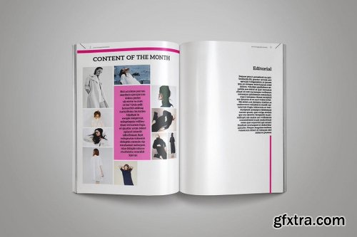 Graphicriver InDesign Magazine Template 7641548