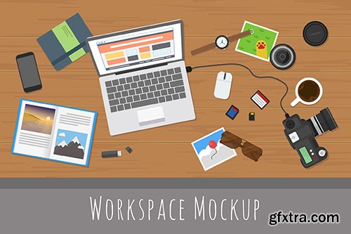 Hero Workspace Mockup