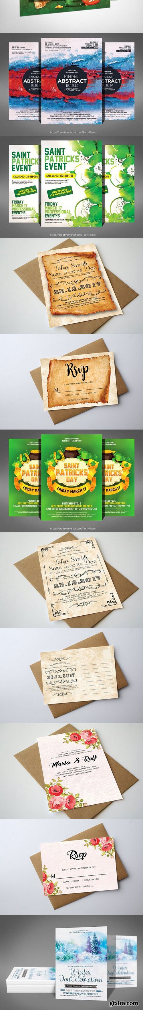 CM - 26 Party Flyers Bundle 1372289