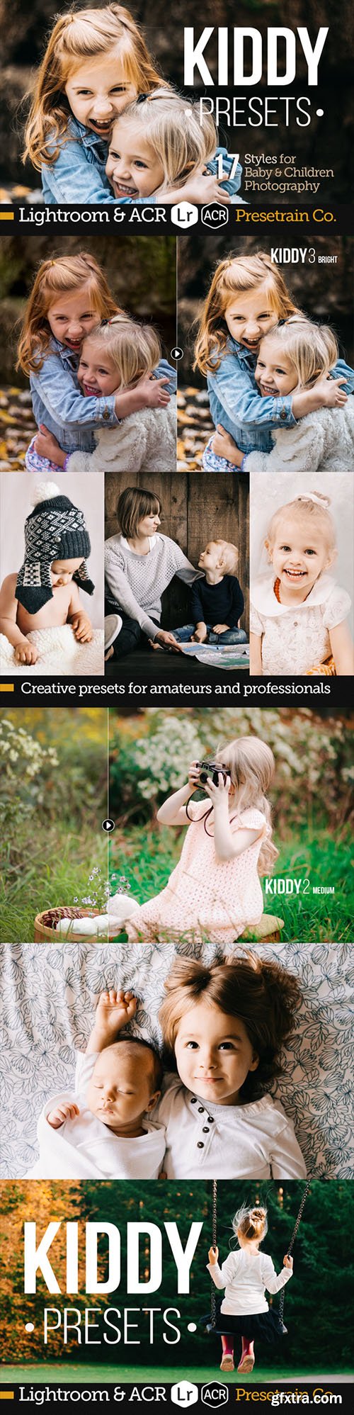 Graphicriver Kiddy - 17 Baby and Children Presets for Lightroom & ACR 19861730