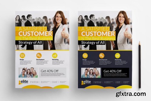 Graphicriver Elite | Corporate Advertising Flyer / Poster 10148464