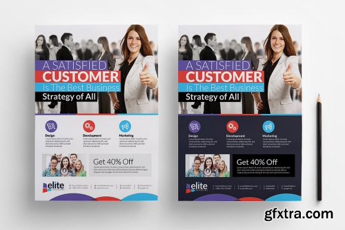 Graphicriver Elite | Corporate Advertising Flyer / Poster 10148464