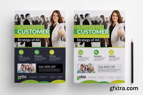 Graphicriver Elite | Corporate Advertising Flyer / Poster 10148464