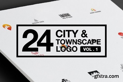 CM - 24 City Scape Logo Collections 1154967