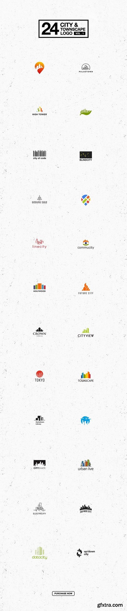 CM - 24 City Scape Logo Collections 1154967