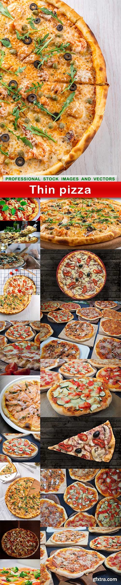 Thin pizza - 20 UHQ JPEG