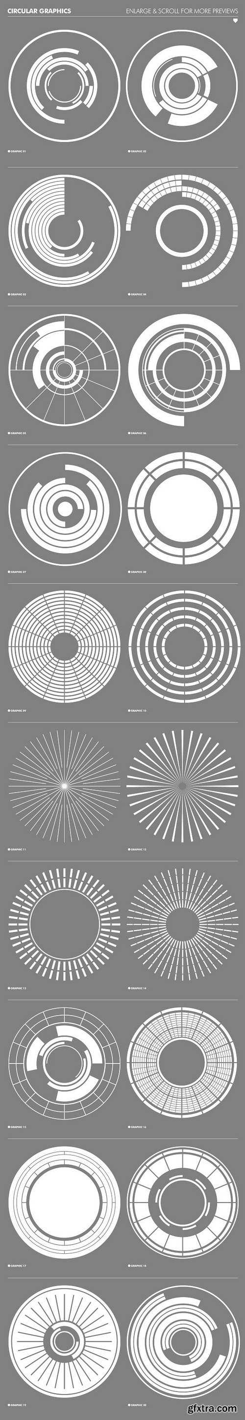 CM - Circular Vectors Toolkit - 80 items 1114731