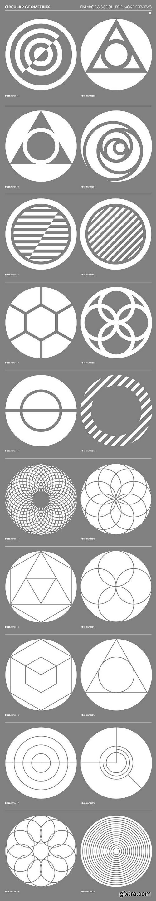 CM - Circular Vectors Toolkit - 80 items 1114731