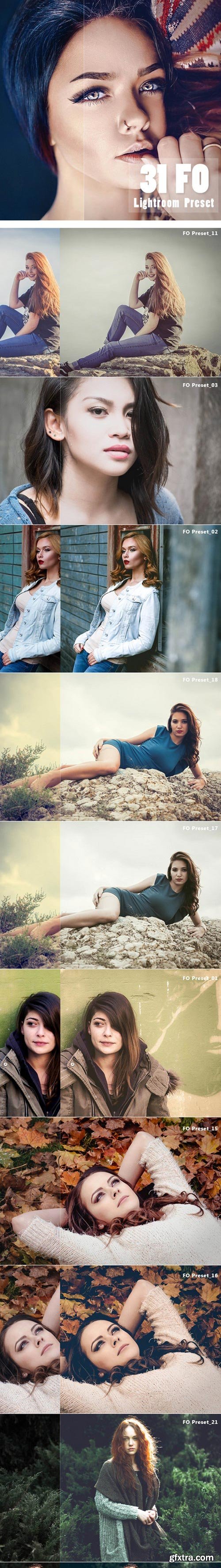 Graphicriver - 31 Fo Lightroom Presets 19433906