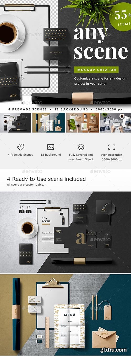 GraphicRiver - Branding Scene Mockup Creator - 19743864