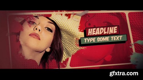 Videohive Vintage Comic Slideshow 19639752