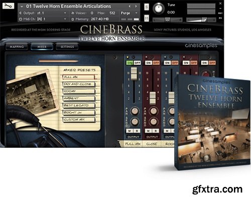 Cinesamples CineBrass Twelve Horn Ensemble v1.1 KONTAKT