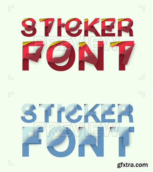 Sticker Font