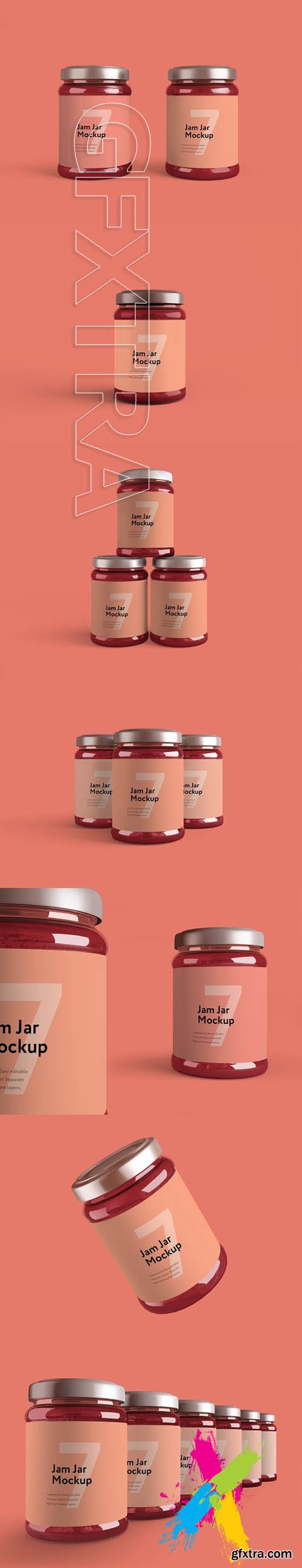 CM - Jam Jar Mockup 1468851