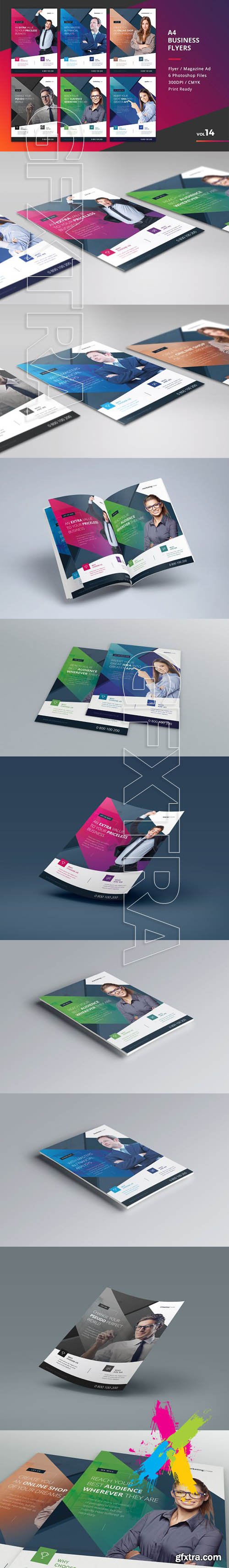 CM - Corporate Flyer Templates 6PSD - 14 1469417