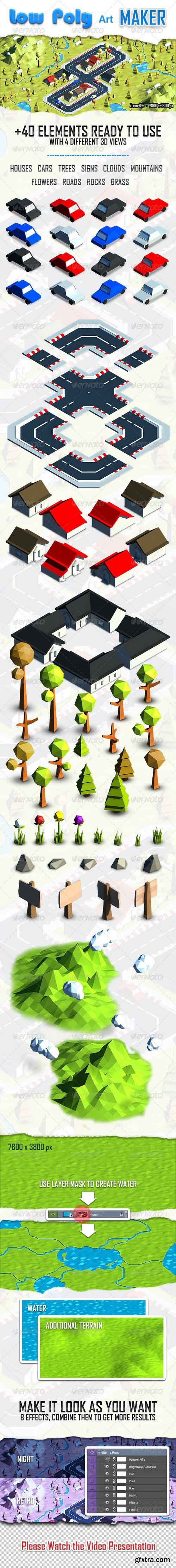 Graphicriver - Low Poly Art Maker 6701567