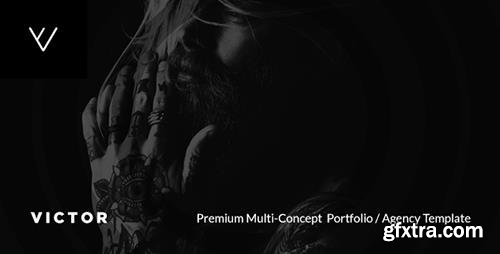 ThemeForest - VICTOR v1.0 - Premium Creative Portfolio / Agency / Photography / Personal / Multi-Concept Web Template - 19796973