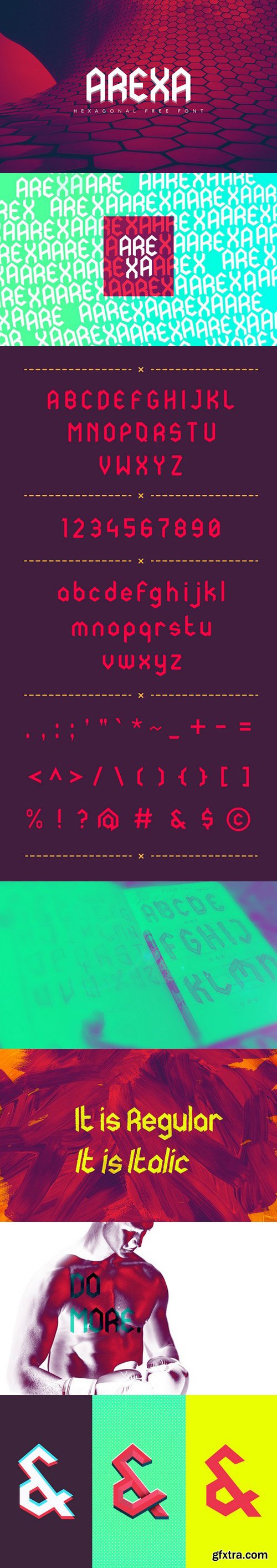 AREXA FONT