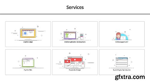 Videohive Outline - Explainer Kit 16854650