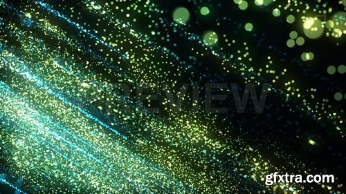 Rain Abstract Particles Background