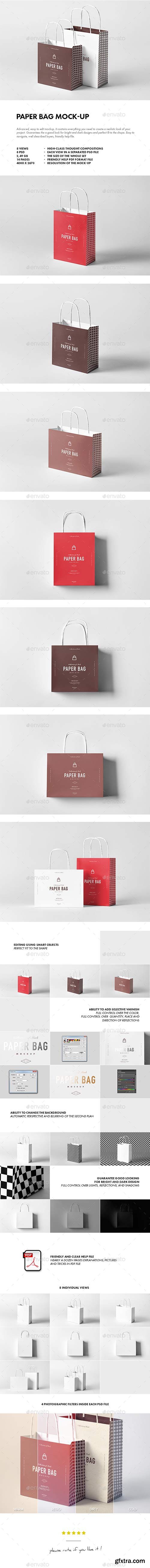 Graphicriver - Paper Bag Mock-up 19880886