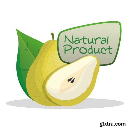 Natural product label - 6 EPS