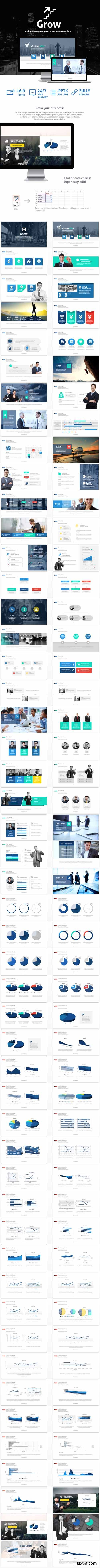 GR - Grow Powerpoint Presentation Template 19859625