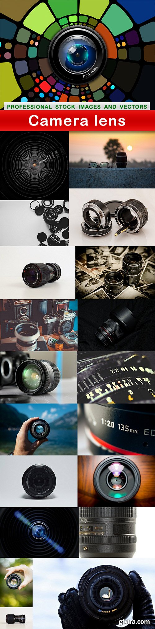 Camera lens - 21 UHQ JPEG