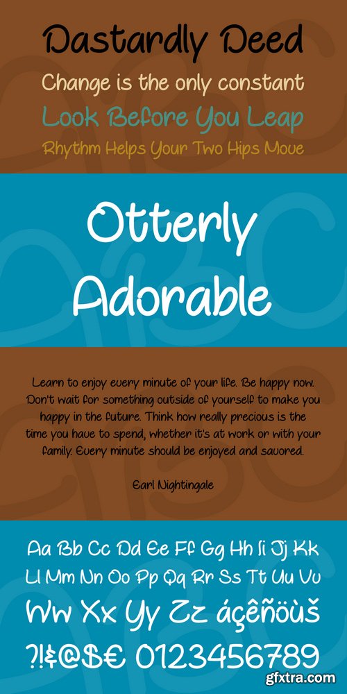 Otterly Adorable Font