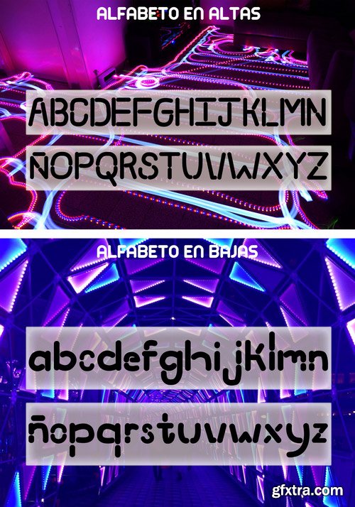 NEON FONT