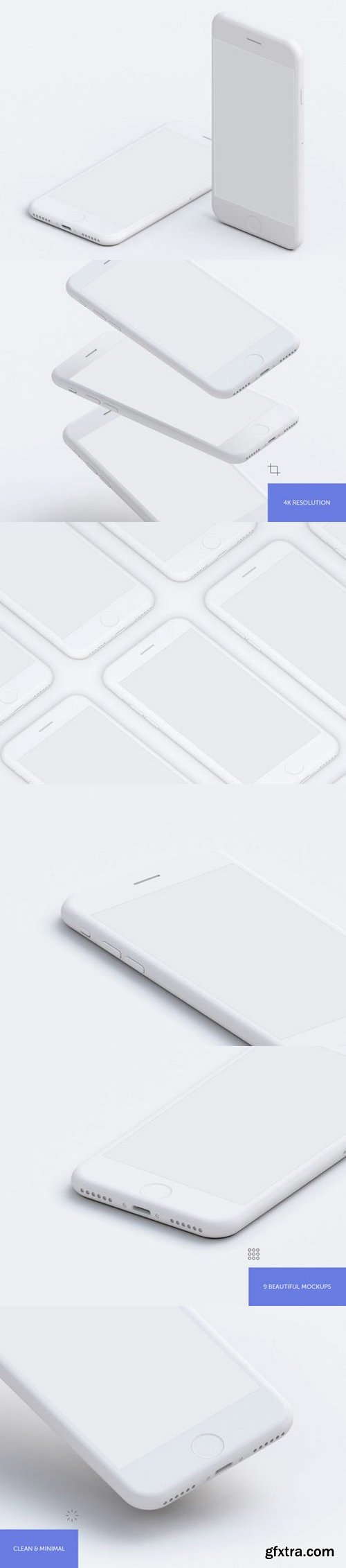 9 PSD Hi-Res iPhone mockups