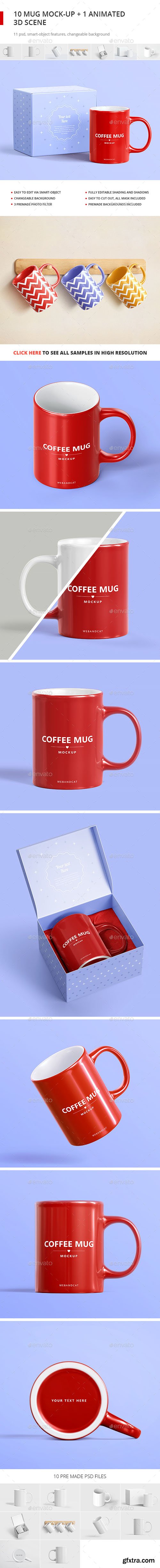 Graphicriver Mug Mockup 19713408