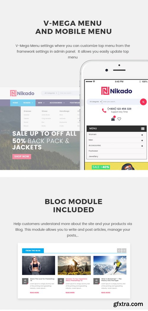 ThemeForest Nikado - Responsive Magento Theme 19890328