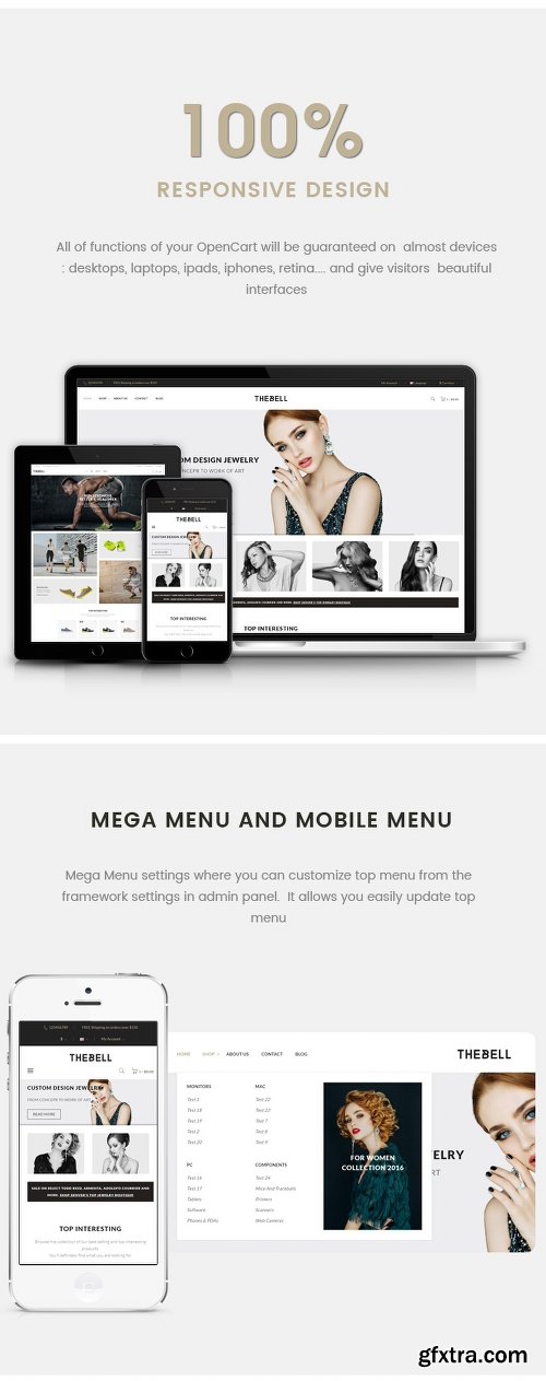 ThemeForest Thebell - Multipurpose Responsive Opencart Theme 19886695