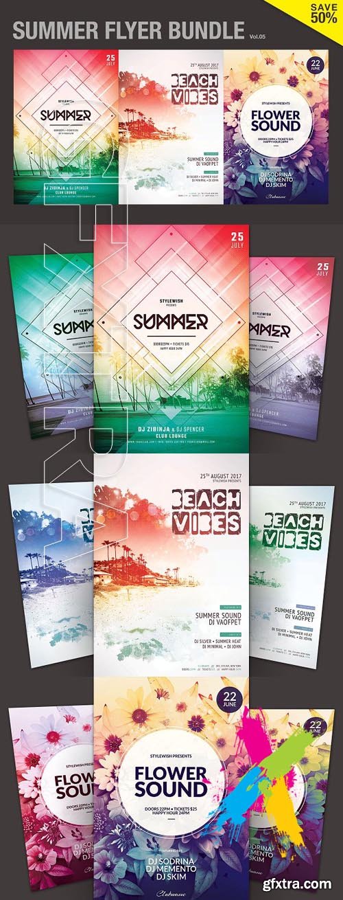 CM - Summer Flyer Bundle Vol05 1469507