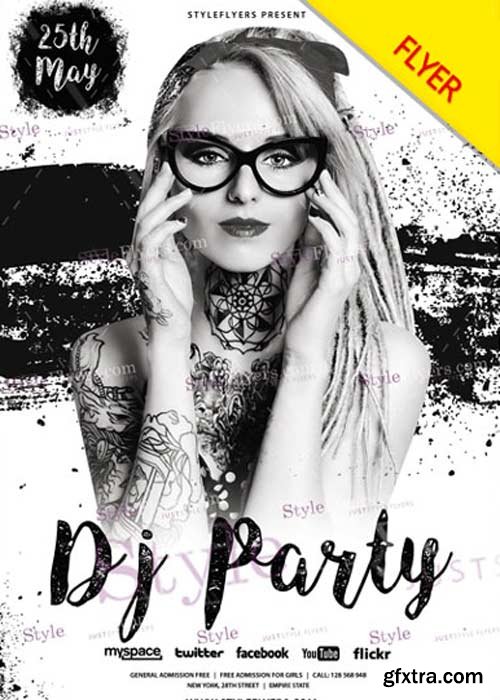 Dj Party V35 Psd Template