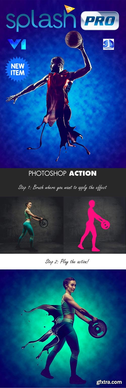 GraphicRiver - 3D Splashes.Photoshop Action - 19828306