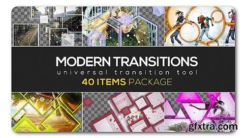 Videohive - Modern Transition Pack | 40 items - 19830451