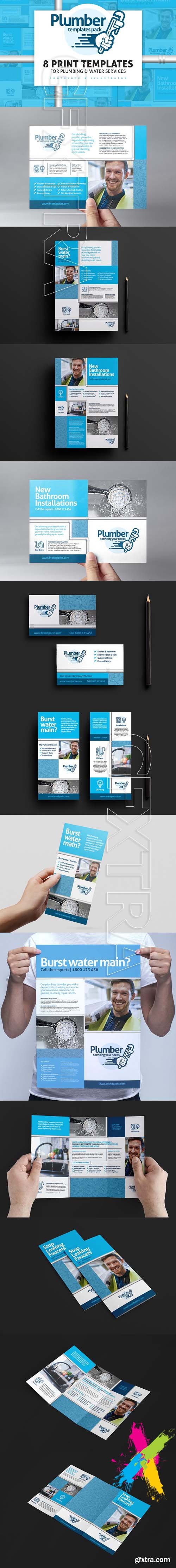 CM - Plumbing Service Templates Pack 1415020