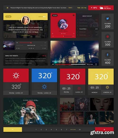 Creative Blog UI Kit