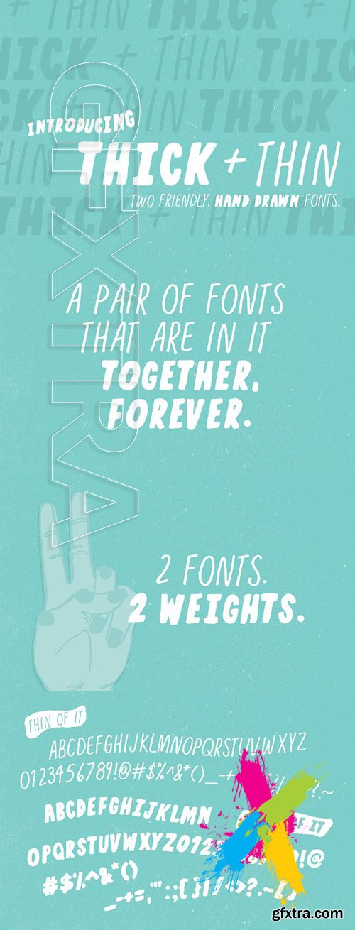 CM - Thick + Thin Font 1470791