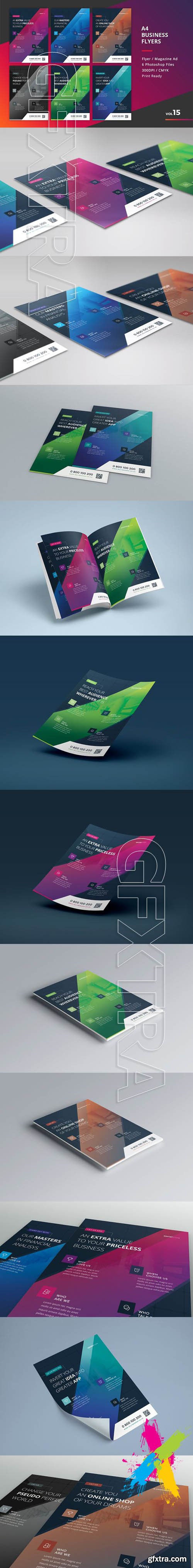 CM - Corporate Flyer Templates 6PSD - #15 1470407