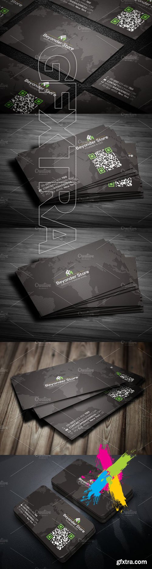 CM - Creative Business Card Template 1470465