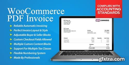 CodeCanyon - WooCommerce PDF Invoice v3.1.5 - 5951088