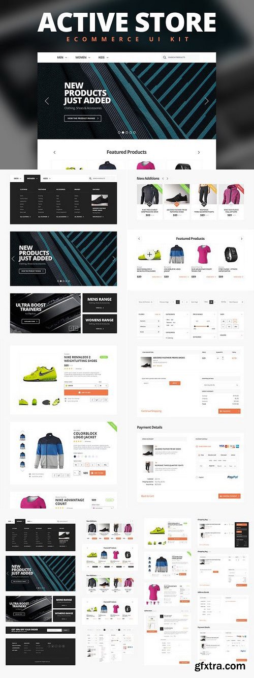 CM - Active Store - Ecommerce UI Kit 211041