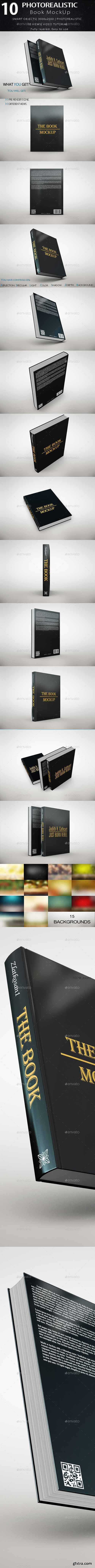 Graphicriver - The Book MockUp 18787414