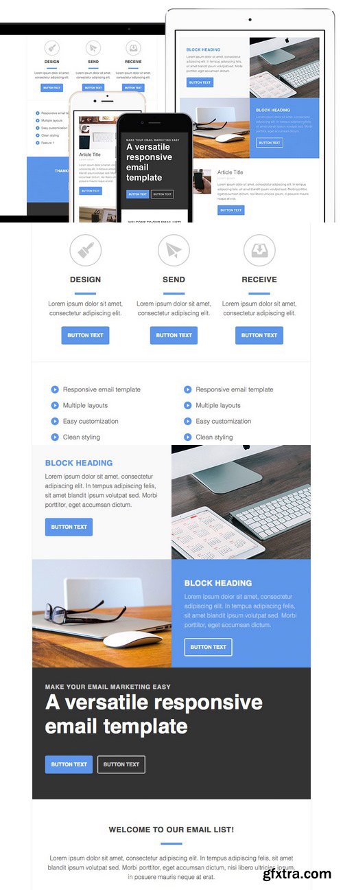 CM - Responsive HTML Email Template 259258