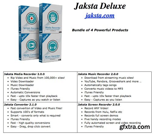 Jaksta Deluxe 2.0.0 (Mac OS X)